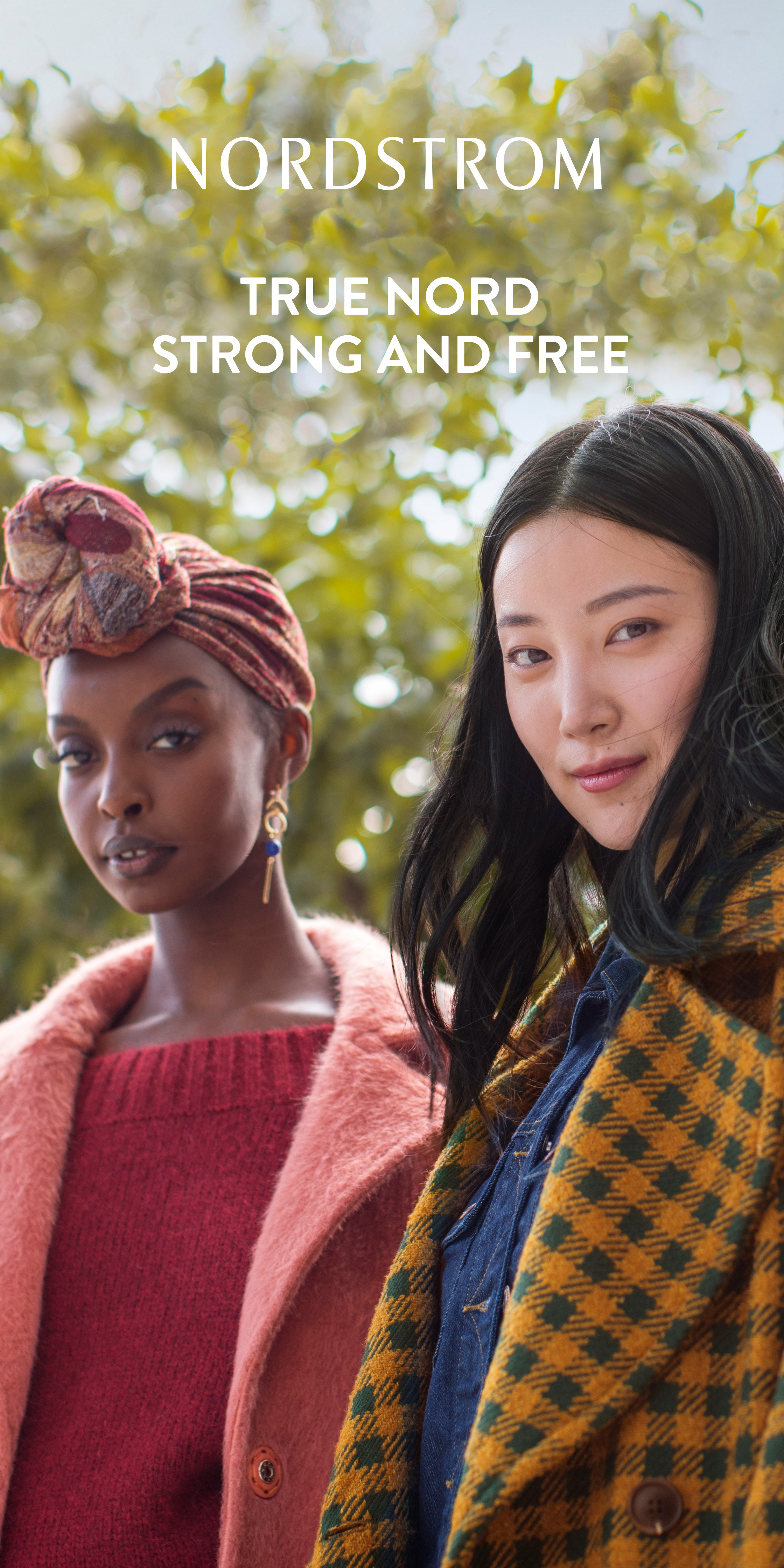 Peace Haje and Ishie Wang - Nordstrom Canada 'True Nord' Brand Campaign 2018