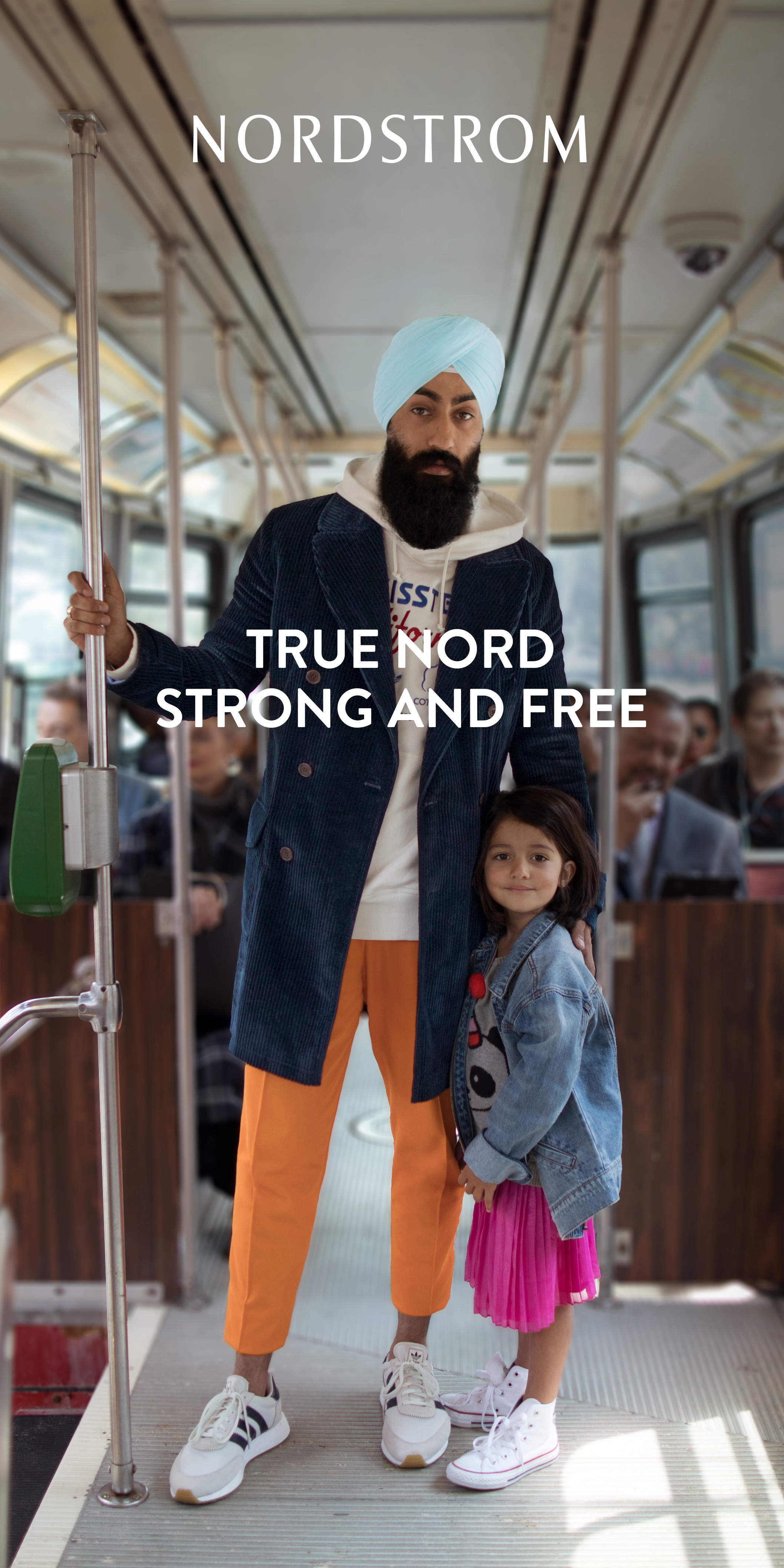 Harjas Singh and Estelle Habermayer - Nordstrom Canada 'True Nord' Brand Campaign 2018