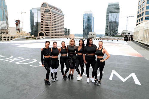 Good American Activewear Launch_Khloe Kardashian, Emma Grede and Good Squad Members