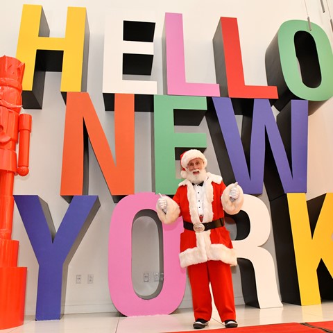 Nordstrom NYC Flagship Santa Snow Show