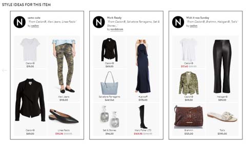 Nordstrom.com outfit recs 
